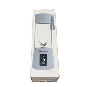 BlendJet 1 The Original Portable Blender Cool Gray Cordless USB Rechargeable NIB